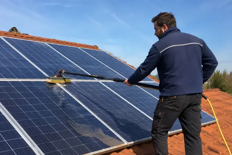 Nettoyage et entretien de panneaux solaires à Montendre